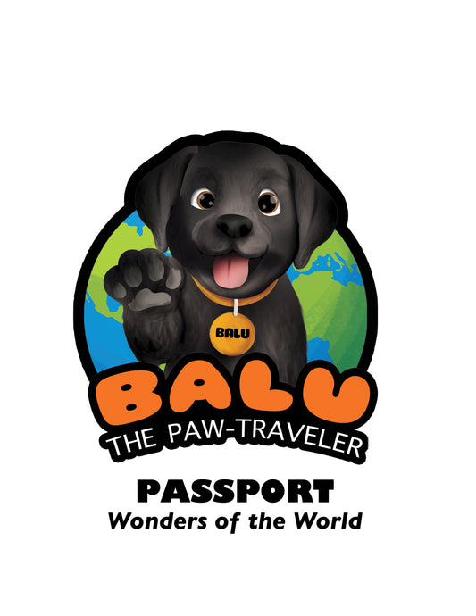 Balu’s Passport Craft 🐾 ✈️