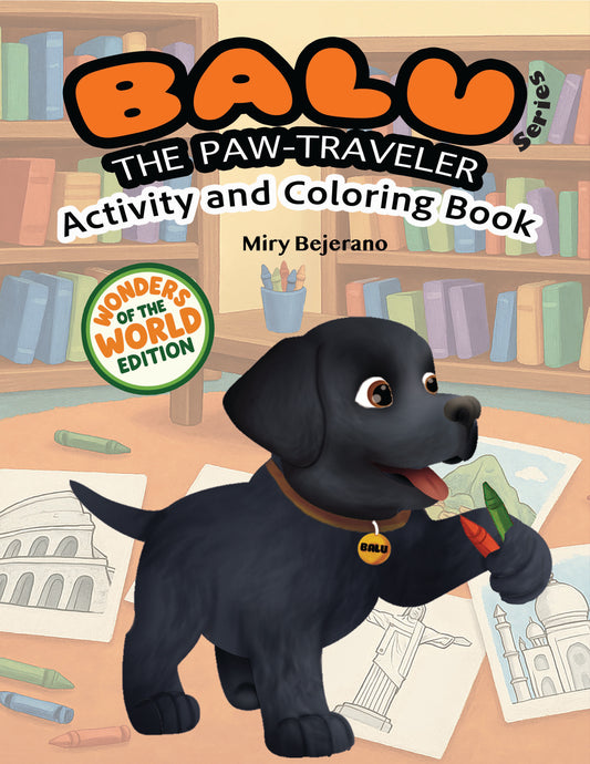 Balu the Paw-Traveler: Coloring & Activity Book