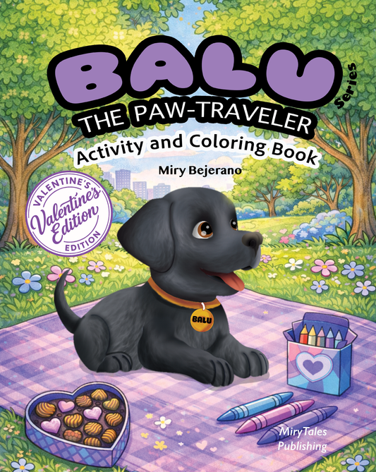 Balu the Paw-Traveler Activity and Coloring Book (Valentine's Edition)